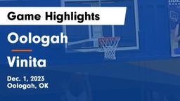 Oologah  vs Vinita  Game Highlights - Dec. 1, 2023