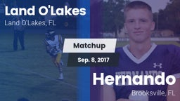 Matchup: Land O'Lakes High vs. Hernando  2017