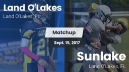 Matchup: Land O'Lakes High vs. Sunlake  2017