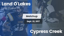 Matchup: Land O'Lakes High vs. Cypress Creek 2017