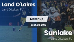 Matchup: Land O'Lakes High vs. Sunlake  2019