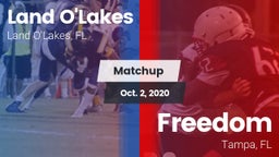 Matchup: Land O'Lakes High vs. Freedom  2020
