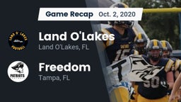 Recap: Land O'Lakes  vs. Freedom  2020