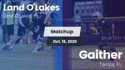 Matchup: Land O'Lakes High vs. Gaither  2020