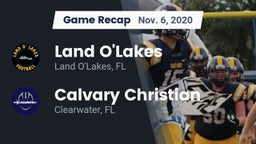 Recap: Land O'Lakes  vs. Calvary Christian  2020