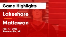 Lakeshore  vs Mattawan  Game Highlights - Jan. 17, 2020