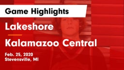 Lakeshore  vs Kalamazoo Central  Game Highlights - Feb. 25, 2020