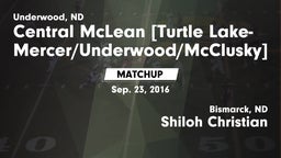 Matchup: Central McLean vs. Shiloh Christian  2016