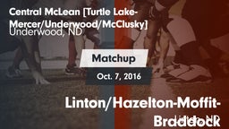 Matchup: Central McLean vs. Linton/Hazelton-Moffit-Braddock  2016