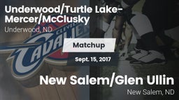 Matchup: Underwood/Turtle vs. New Salem/Glen Ullin  2017