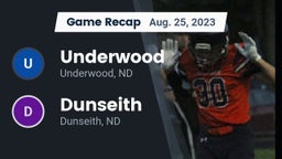 Recap: Underwood  vs. Dunseith  2023
