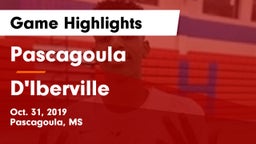 Pascagoula  vs D'Iberville  Game Highlights - Oct. 31, 2019