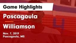 Pascagoula  vs Williamson  Game Highlights - Nov. 7, 2019