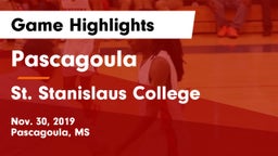 Pascagoula  vs St. Stanislaus College Game Highlights - Nov. 30, 2019