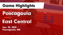 Pascagoula  vs East Central  Game Highlights - Jan. 28, 2020