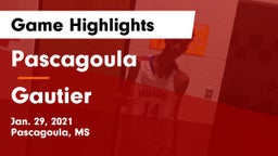 Pascagoula  vs Gautier  Game Highlights - Jan. 29, 2021