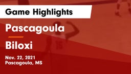 Pascagoula  vs Biloxi  Game Highlights - Nov. 22, 2021
