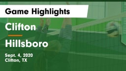 Clifton  vs Hillsboro  Game Highlights - Sept. 4, 2020