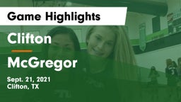 Clifton  vs McGregor  Game Highlights - Sept. 21, 2021