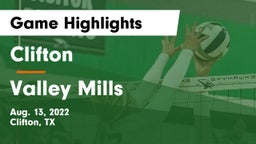 Clifton  vs Valley Mills  Game Highlights - Aug. 13, 2022