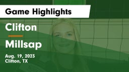 Clifton  vs Millsap  Game Highlights - Aug. 19, 2023