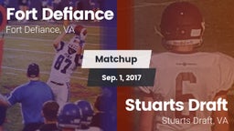 Matchup: Fort Defiance High vs. Stuarts Draft  2017