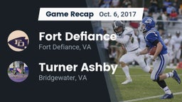 Recap: Fort Defiance  vs. Turner Ashby  2017
