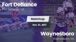 Matchup: Fort Defiance High vs. Waynesboro  2017