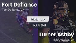 Matchup: Fort Defiance High vs. Turner Ashby  2018