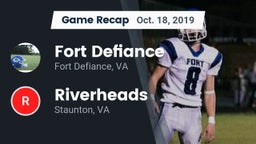 Recap: Fort Defiance  vs. Riverheads  2019