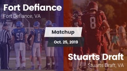 Matchup: Fort Defiance High vs. Stuarts Draft  2019