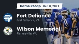 Recap: Fort Defiance  vs. Wilson Memorial  2021