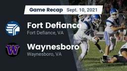 Recap: Fort Defiance  vs. Waynesboro  2021