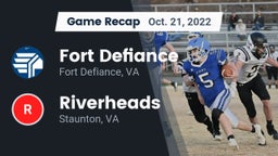 Recap: Fort Defiance  vs. Riverheads  2022