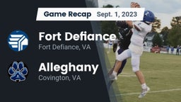 Recap: Fort Defiance  vs. Alleghany  2023