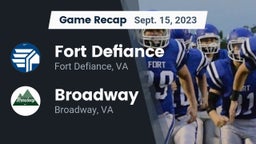 Recap: Fort Defiance  vs. Broadway  2023