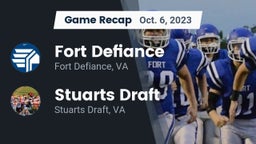 Recap: Fort Defiance  vs. Stuarts Draft  2023