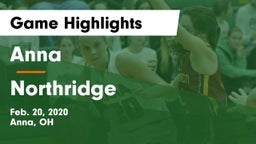 Anna  vs Northridge  Game Highlights - Feb. 20, 2020