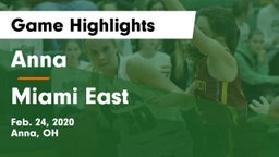 Anna  vs Miami East  Game Highlights - Feb. 24, 2020
