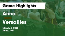 Anna  vs Versailles  Game Highlights - March 4, 2020
