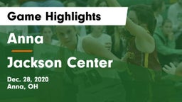 Anna  vs Jackson Center  Game Highlights - Dec. 28, 2020