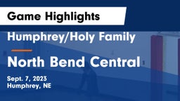 Humphrey/Holy Family  vs North Bend Central  Game Highlights - Sept. 7, 2023