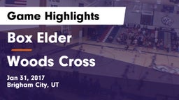Box Elder  vs Woods Cross  Game Highlights - Jan 31, 2017