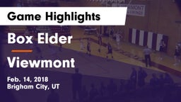 Box Elder  vs Viewmont  Game Highlights - Feb. 14, 2018