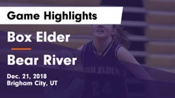 Box Elder  vs Bear River  Game Highlights - Dec. 21, 2018