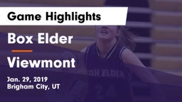Box Elder  vs Viewmont  Game Highlights - Jan. 29, 2019