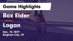 Box Elder  vs Logan  Game Highlights - Dec. 10, 2019