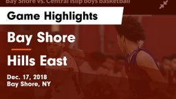 Bay Shore  vs Hills East  Game Highlights - Dec. 17, 2018