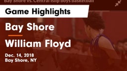 Bay Shore  vs William Floyd  Game Highlights - Dec. 14, 2018