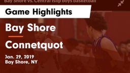 Bay Shore  vs Connetquot  Game Highlights - Jan. 29, 2019